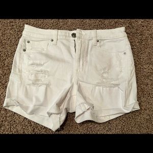 White American Eagle Jean shorts